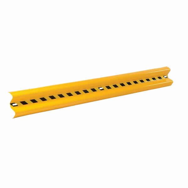 Vestil Guard Rail Straight Rail, Yllw, 108" GR-H2R-BO-9-YL